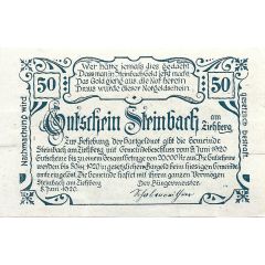 50 Heller Steinbach am Ziehberg