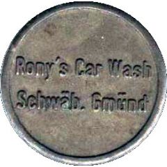 Car Wash Token - Rony`s Car Wash Schwäbisch Gmünd