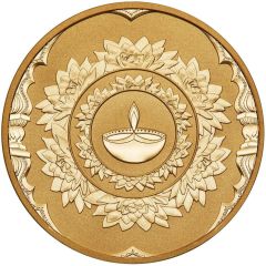 Medal - Happy Diwali Religious Medal