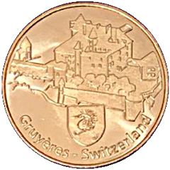 National Token - Gruyere Castle of Gruyères