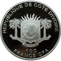 100 Francs CFA Leopard