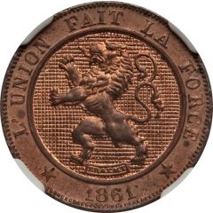 5 Centimes - Léopold I Pattern