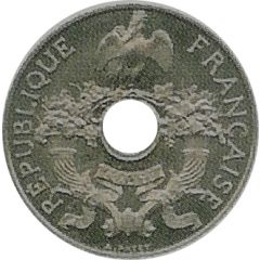 5 centimes Patey Essai perforé