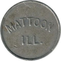 1/4 Cent - Sales Tax Token Mattoon, Illinois