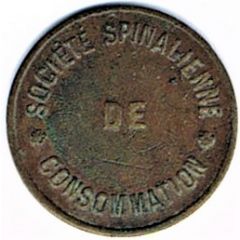 5 Centimes - Société Spinalienne de Consommation Epinal