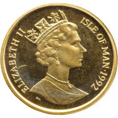1/5 Crown - Elizabeth II Siamese Cat