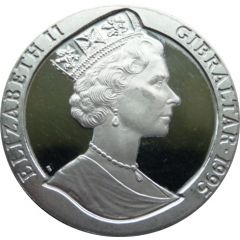 1 Crown - Elizabeth II Rock of Gibraltar