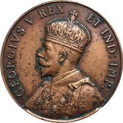 Medal - George V - Western Australia Centenary 1929 Event Medal