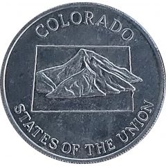 Token - Shell’s States of the Union Coin Game, Version 2 Colorado / Rhode Island