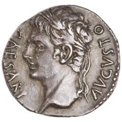 Denarius - Augustus S P Q R