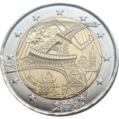 2 Euros JO 2024 Paris