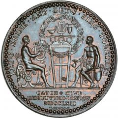 Award - George III Catch Club, bronze