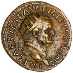 Dupondius - Vespasian FELICITAS PVBLICA S C, Felicitas