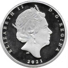 1 Dollar - Elizabeth II 5th Portrait - Ewing Island