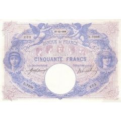 50 Francs - Bleue & Pink type 1889