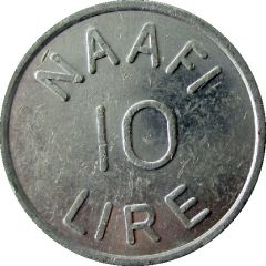 10 Lire - NAAFI