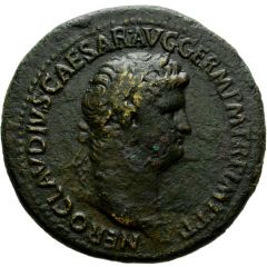 Sestertius - Nero DECVRSIO