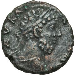 Æ17 - Commodus Augusta Traiana