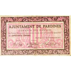 50 Céntimos Pardines
