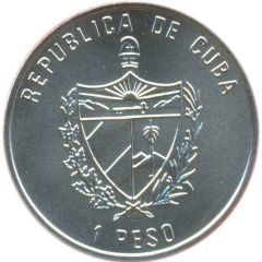 1 Peso Expo 2000 - Brussels