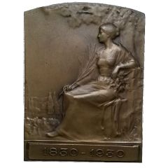 Plaquette - Centenary Flageollet establishment