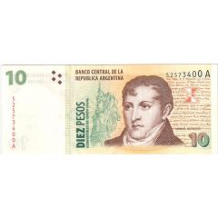 10 Pesos Convertibles de Curso Legal 2nd issue