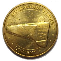 Monnaie de Paris Tourist Token - Lorient Sous-marin Flore