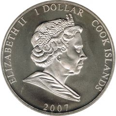 1 Dollar - Elizabeth II Wedding Elizabeth and Philip