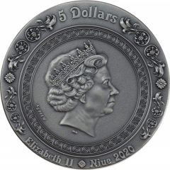 5 Dollars - Elizabeth II Aphrodite and Venus