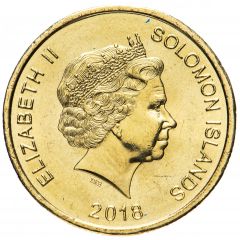 2 Dollars - Elizabeth II 40th Anniversary of Independence