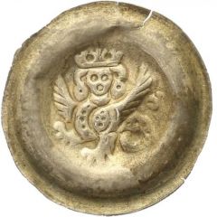 Denier Bracteate - Ottokar II medium