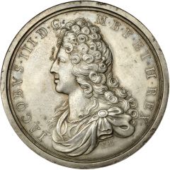 Medal - James VIII Princess Louisa, silver
