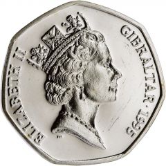 50 Pence - Elizabeth II Christmas