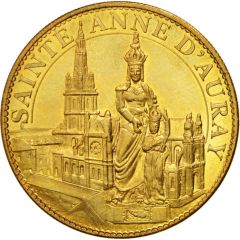 Token - Arthus Bertrand - Cathédrales et sanctuaires de France Sainte Anne d`Auray