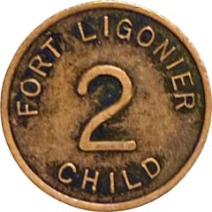 2 Child - Fort Ligonier Ligonier, Pennsylvania