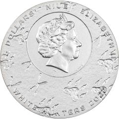 5 Dollars - Elizabeth II White Tiger