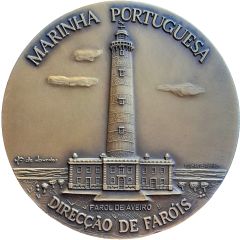 Medal - Aveiro Lighthouse - Directorate of Lighthouses Portuguese Navy