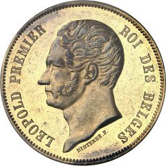5 Francs - Léopold I Pattern