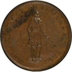 1 Penny / 2 Sous Quebec Bank