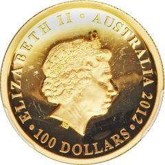 100 Dollars - Elizabeth II 4th Portrait - Koala - Gold Bullion Coin