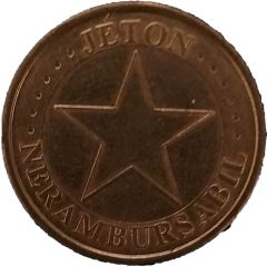 Jeton Nerambursabil - Star Games