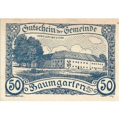 50 Heller Baumgarten