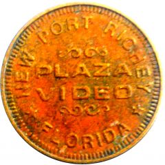 Arcade Token - Plaza Video New Port Richey