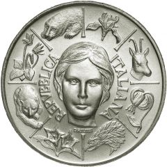 500 Lire Flora and Fauna