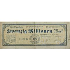 20 000 000 Mark Oggersheim