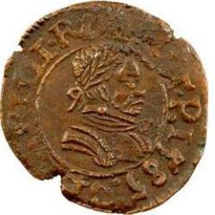 Denier Tournois - Henri III Lyon, 1st type
