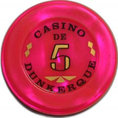 jeton CASINO DE 5 DUNKERQUE