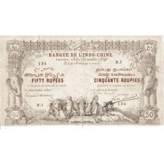 50 Roupies Rupees