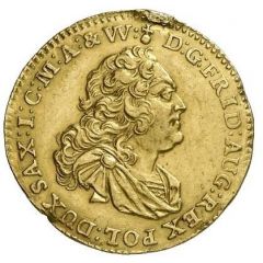 1 Ducat - Frederick August II
