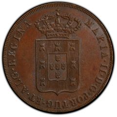 40 Réis - Maria II Colonial Coinage